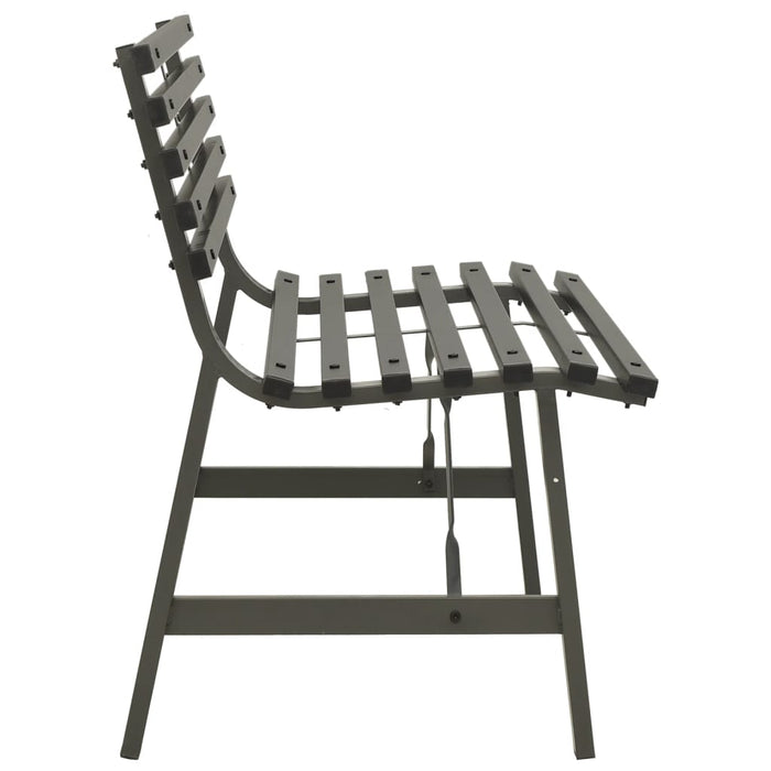 Bancă de grădină, negru, 110 cm, oțel - WALTI WALTI