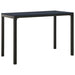 Set mobilier de grădină, 3 piese, negru, WPC și oțel - WALTI WALTI
