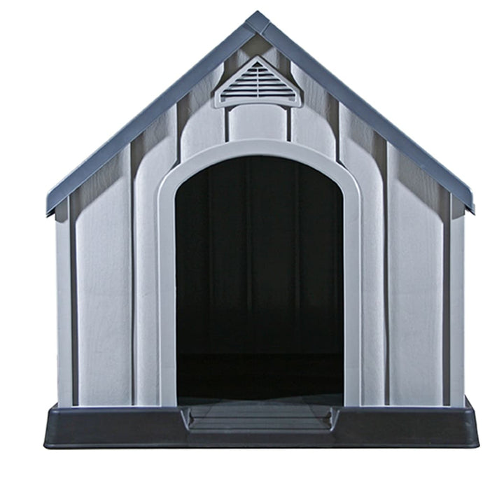 Cușcă pentru câini, gri, 92x87x91 cm, plastic - WALTI WALTI