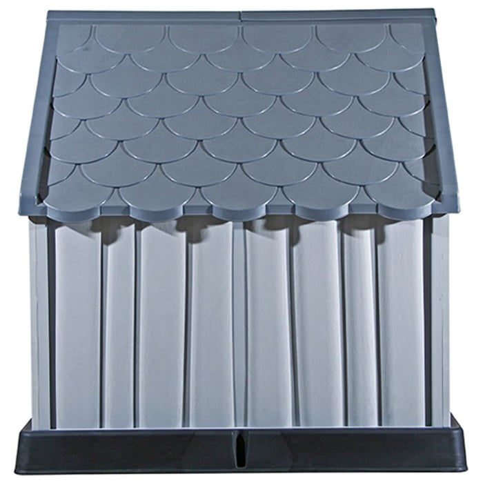 Cușcă pentru câini, gri, 92x87x91 cm, plastic - WALTI WALTI