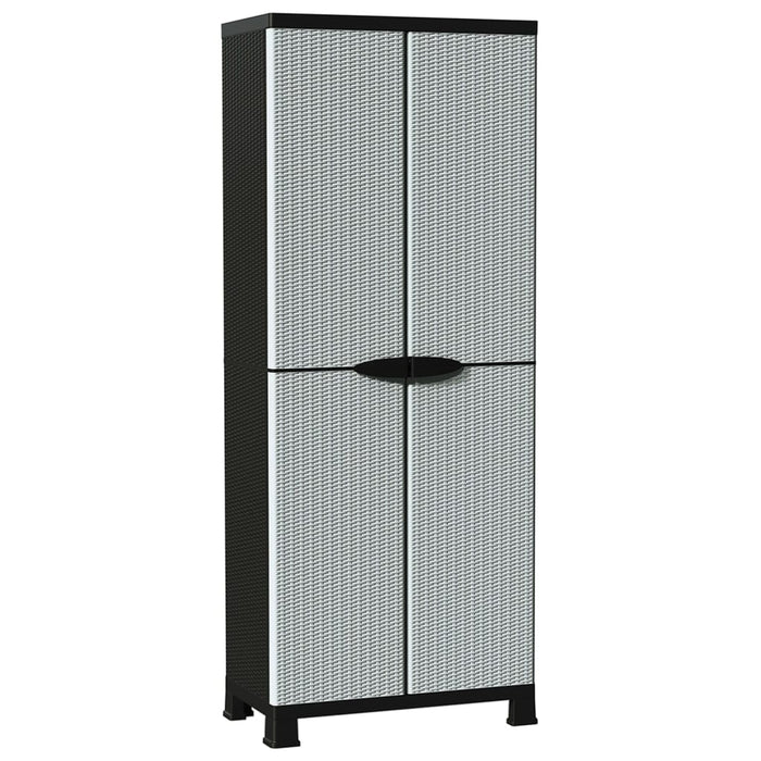 Dulap, 68x39x171,5 cm, design de ratan - WALTI WALTI