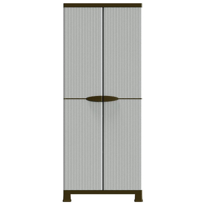 Dulap, 68x39x171,5 cm, design de ratan - WALTI WALTI