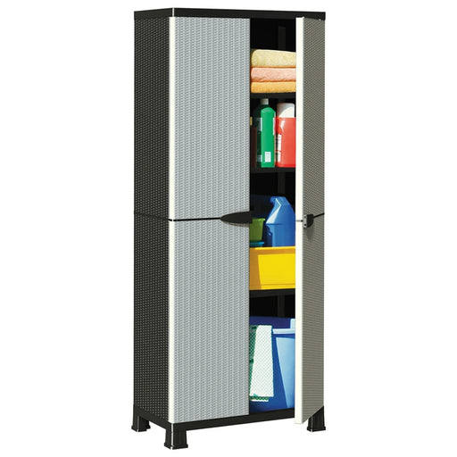 Dulap, 68x39x171,5 cm, design de ratan - WALTI WALTI
