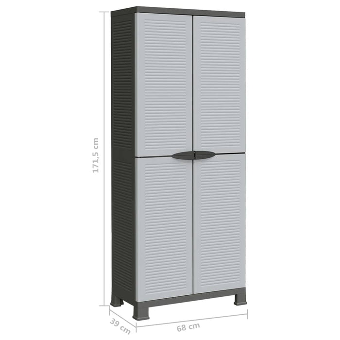 Dulap, 68x39x171,5 cm, plastic - WALTI WALTI