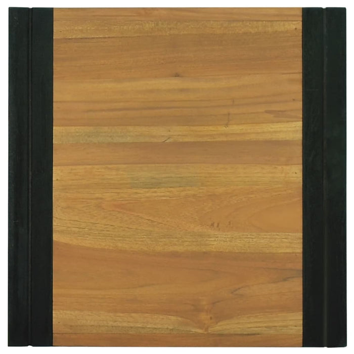 Dulap de baie suspendat, 45x45x35 cm, lemn masiv de tec - WALTI WALTI