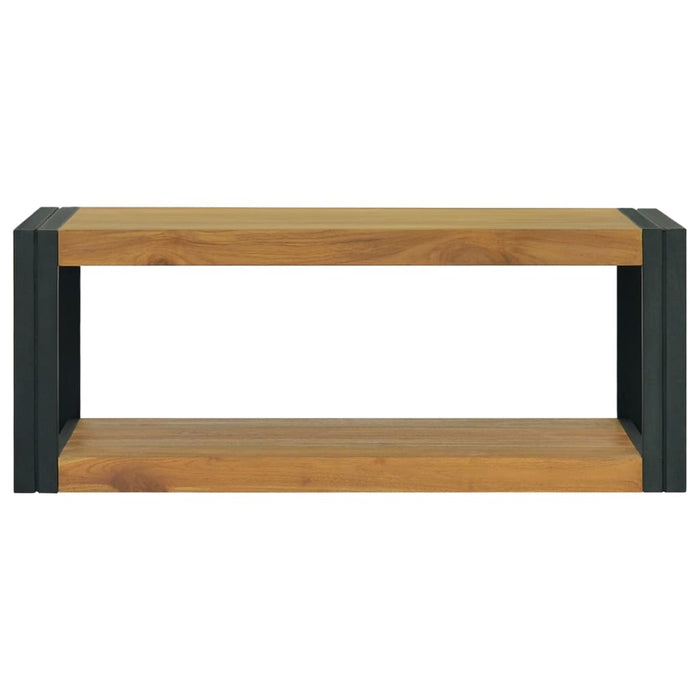Dulap de baie suspendat, 90x45x35 cm, lemn masiv de tec - WALTI WALTI