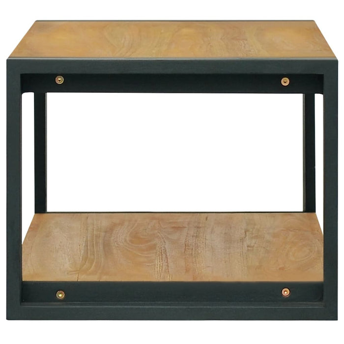 Dulap de baie suspendat, 90x45x35 cm, lemn masiv de tec - WALTI WALTI