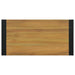 Dulap de baie suspendat, 90x45x35 cm, lemn masiv de tec - WALTI WALTI