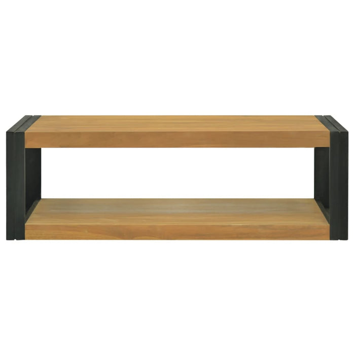 Dulap de baie suspendat, 110x45x35 cm, lemn masiv de tec WALTI