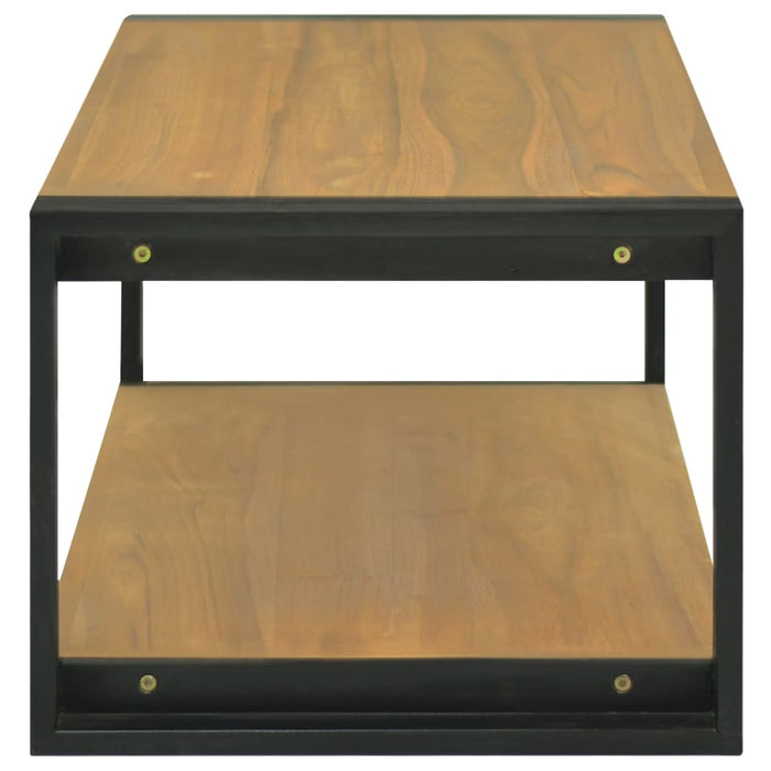 Dulap de baie suspendat, 110x45x35 cm, lemn masiv de tec WALTI
