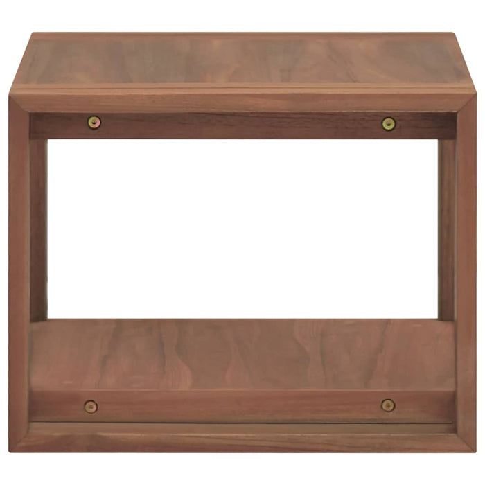 Dulap de baie suspendat, 45x45x30 cm, lemn masiv de tec - WALTI WALTI