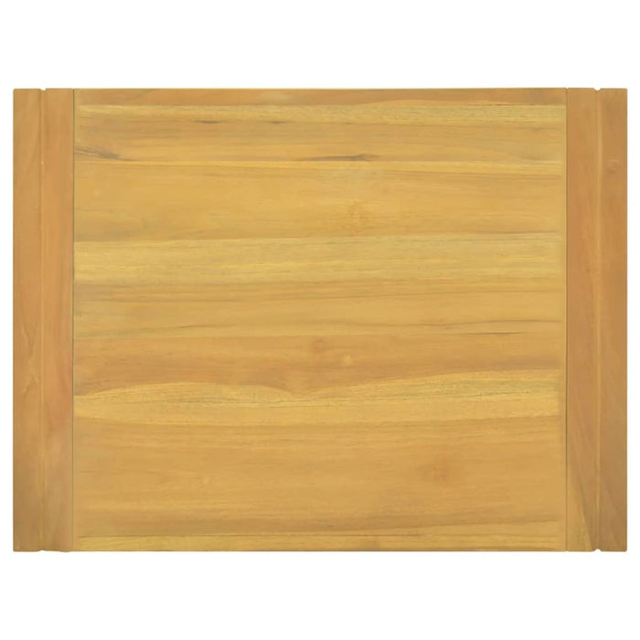 Dulap de baie suspendat, 60x45x35 cm, lemn masiv de tec WALTI