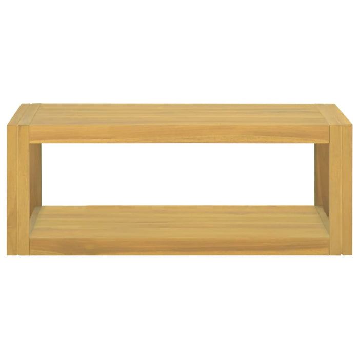 Dulap de baie suspendat, 90x45x35 cm, lemn masiv de tec - WALTI WALTI