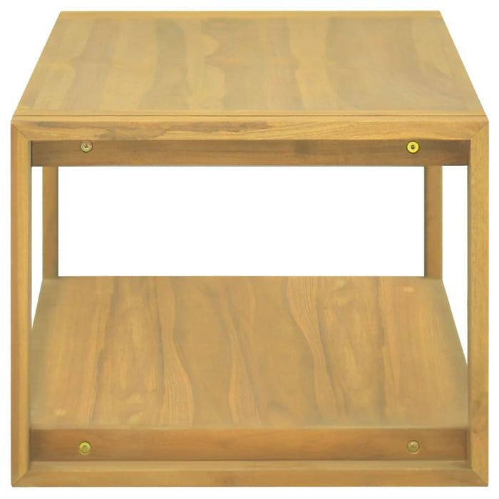 Dulap de baie suspendat, 90x45x35 cm, lemn masiv de tec - WALTI WALTI