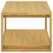 Dulap de baie suspendat, 90x45x35 cm, lemn masiv de tec - WALTI WALTI