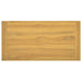 Dulap de baie suspendat, 90x45x35 cm, lemn masiv de tec - WALTI WALTI