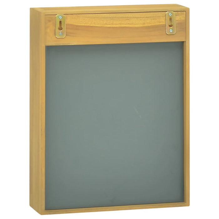 Dulap cu oglindă, 30x10x40 cm, lemn masiv de tec WALTI