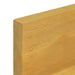 Rafturi de perete, 2 buc., 110x10x10 cm, lemn masiv de tec - WALTI WALTI