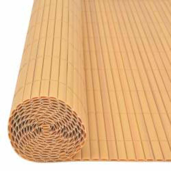 Gard pentru grădină cu 2 fețe, galben, 90x400 cm - WALTI WALTI