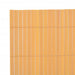Gard pentru grădină cu 2 fețe, galben, 90x400 cm - WALTI WALTI