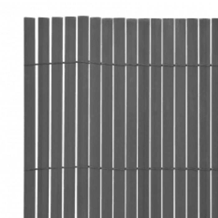 Gard pentru grădină cu 2 fețe, gri, 110x300 cm - WALTI WALTI