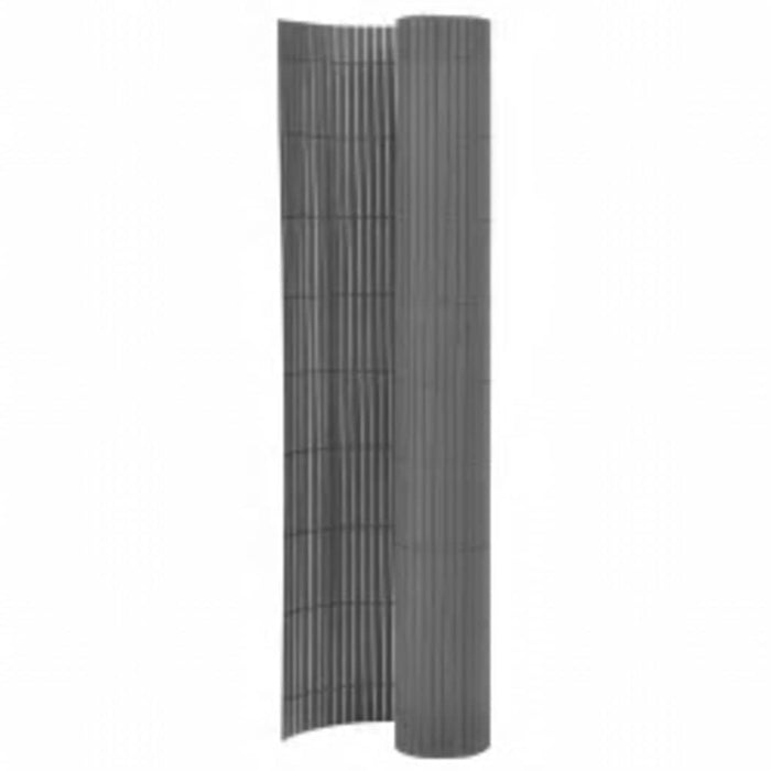 Gard pentru grădină cu 2 fețe, gri, 110x400 cm - WALTI WALTI