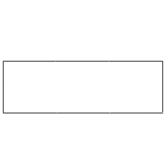 Padoc pentru câini, negru, 3 m², oțel - WALTI WALTI