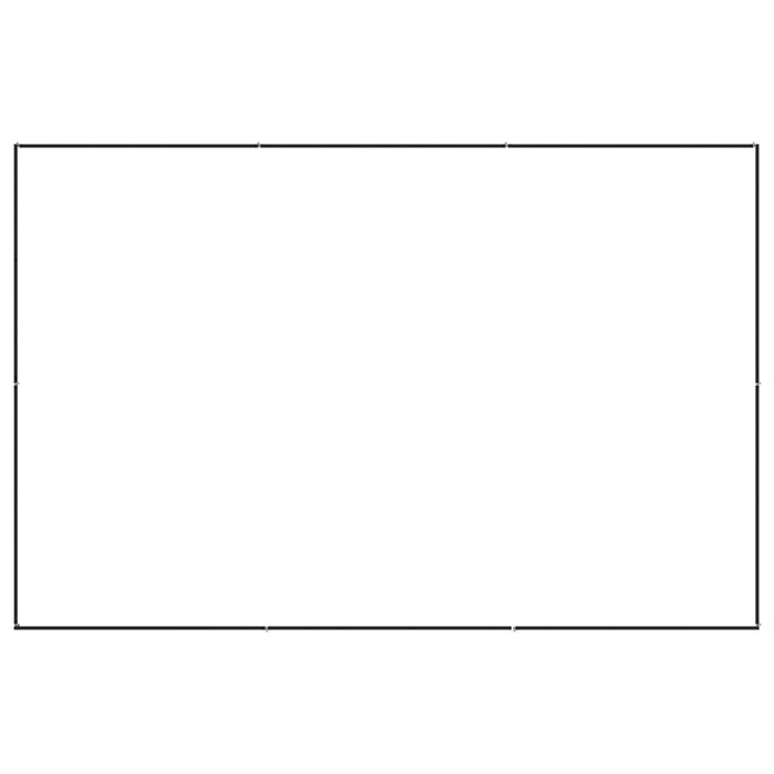 Padoc pentru câini, negru, 6 m², oțel - WALTI WALTI