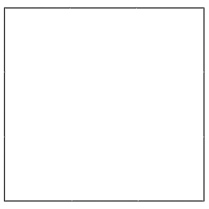 Padoc pentru câini, negru, 9 m², oțel - WALTI WALTI