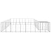 Padoc pentru câini, argintiu, 25,41 m², oțel - WALTI WALTI