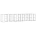 Padoc pentru câini de exterior, 19,36 m², oțel galvanizat - WALTI WALTI
