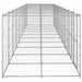 Padoc pentru câini de exterior, 24,2 m², oțel galvanizat - WALTI WALTI