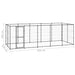 Padoc pentru câini de exterior, 12,1 m², oțel - WALTI WALTI