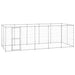 Padoc pentru câini de exterior, 12,1 m², oțel galvanizat - WALTI WALTI