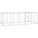 Padoc pentru câini de exterior, 12,1 m², oțel galvanizat - WALTI WALTI