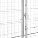 Padoc pentru câini de exterior, 21,78 m², oțel galvanizat - WALTI WALTI