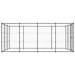 Padoc pentru câini de exterior, 14,52 m², oțel - WALTI WALTI