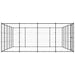 Padoc pentru câini de exterior, 24,2 m², oțel - WALTI WALTI