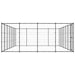 Padoc pentru câini de exterior, 33,88 m², oțel - WALTI WALTI