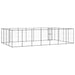 Padoc pentru câini de exterior, 33,88 m², oțel - WALTI WALTI