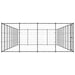 Padoc pentru câini de exterior, 43,56 m², oțel - WALTI WALTI