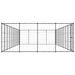Padoc pentru câini de exterior, 53,24 m², oțel - WALTI WALTI
