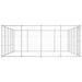 Padoc pentru câini de exterior, 24,2 m², oțel galvanizat - WALTI WALTI