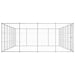 Padoc pentru câini de exterior, 33,88 m², oțel galvanizat - WALTI WALTI