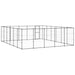 Padoc pentru câini de exterior, 36,3 m², oțel - WALTI WALTI