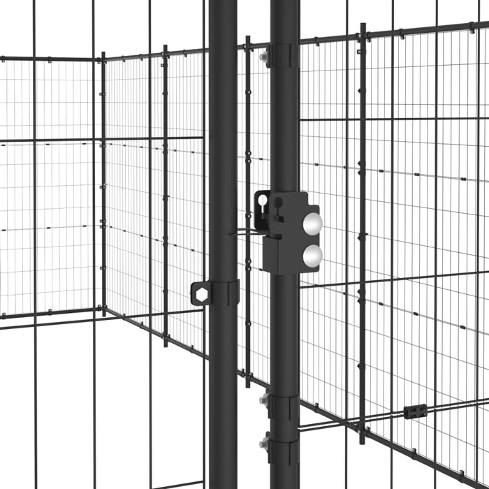 Padoc pentru câini de exterior, 50,82 m², oțel - WALTI WALTI