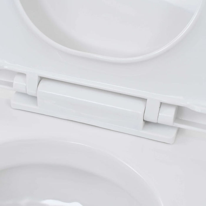 Vas toaletă suspendat cu rezervor încastrat înalt, ceramică - WALTI WALTI