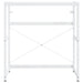 Cadru chiuvetă de baie, alb, 79x38x83 cm, fier - WALTI WALTI