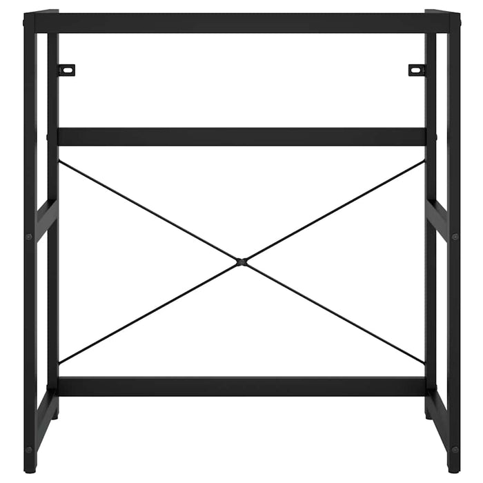 Cadru chiuvetă de baie, negru, 79x38x83 cm, fier - WALTI WALTI