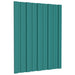 Panou de acoperiș 12 pcs Verde 60 x 45 cm Oțel galvanizat - WALTI WALTI
